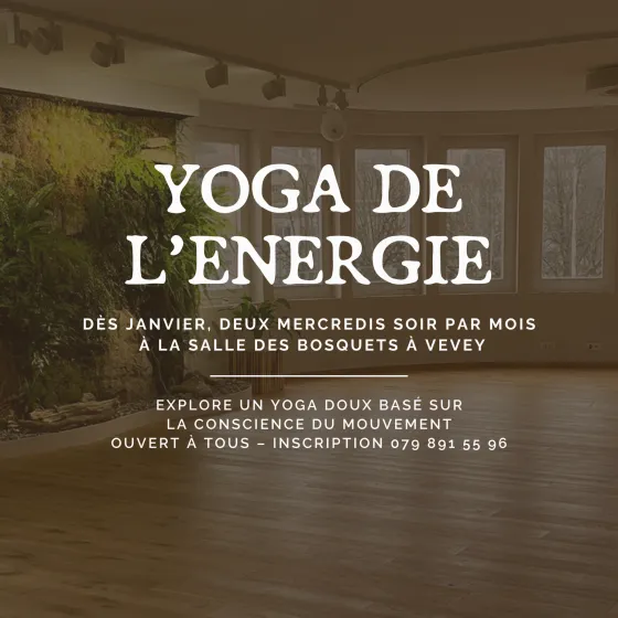 Yoga de l'énergie yoga class in Vevey