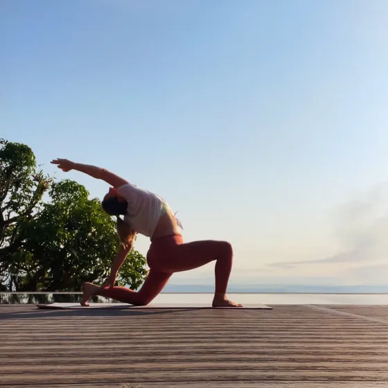 Slow Flow yoga class in Montreux