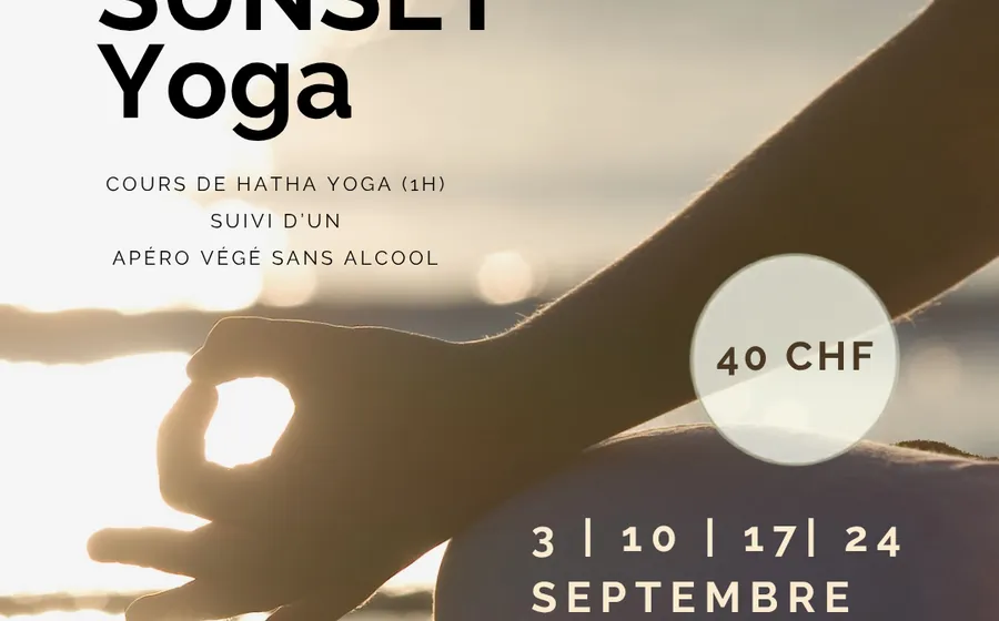 Sunset yoga